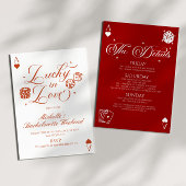 Lucky In Love Casino Bachelorette Weekend Party Kaart