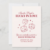 Lucky In Love Casino vrijgezellenweekend Kaart (Voorkant)