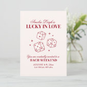 Lucky In Love Casino vrijgezellenweekend Kaart (Staand voorkant)