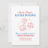 Lucky In Love Casino vrijgezellenweekend Kaart (Voorkant)