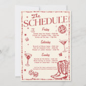 Lucky In Love Casino vrijgezellenweekend Kaart (Achterkant)