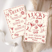 Lucky In Love Casino vrijgezellenweekend Kaart