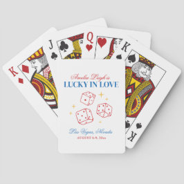Lucky In Love Casino vrijgezellenweekend Pokerkaarten