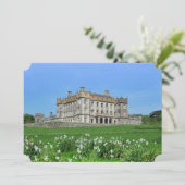 Lucky in Love Destination Wedding Invitation Kaart (Staand voorkant)