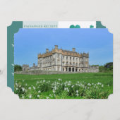 Lucky in Love Destination Wedding Invitation Kaart (Voorkant / Achterkant)