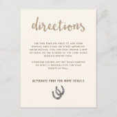 Lucky in Love Directions Informatiekaartje (Voorkant)