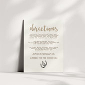 Lucky in Love Directions Informatiekaartje