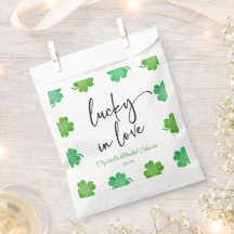 Lucky In Love Groene Shamrock Klavers Vrijgezellen