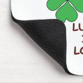 Lucky in Love Hearts Clover Muismat (Hoek)