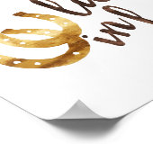 Lucky in Love Horseshoes | Art Print (Hoek)