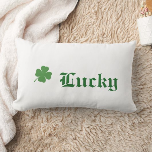 Lucky in Love Irish Pillow 1 Kussen (Deken)