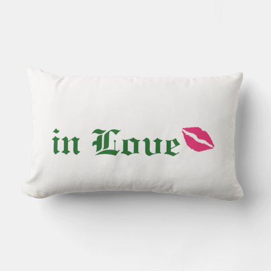 Lucky in Love Irish Pillow 2 Kussen (Voorkant)