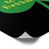 Lucky in Love Irish ThreadVrijgezellenfeest Welcom Poster (Hoek)