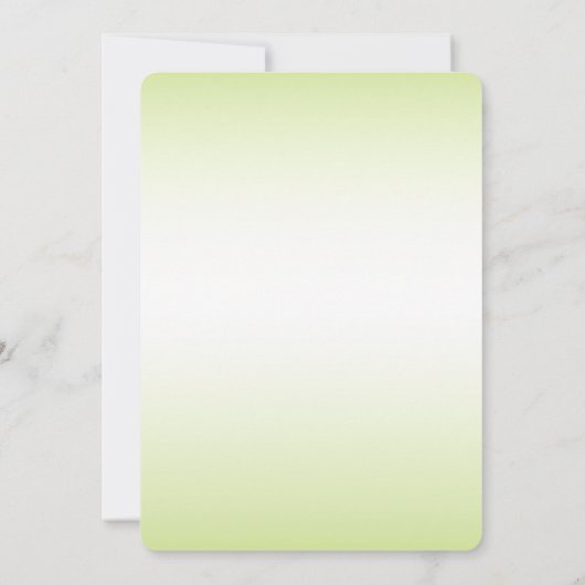 Lucky In Love Klaver Bruids Douche Uitnodiging (Achterkant)