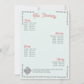 Lucky In Love Las Vegas Casino Moderne Bachelorett Kaart (Achterkant)