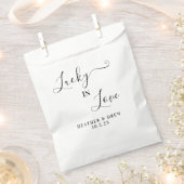 Lucky in Love Lottery Scratcher Wedding Favor Bedankzakje (Geknipt)