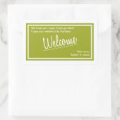 Lucky In Love - Out of Town Bag Sticker - Olive (Tas)