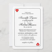 Lucky in Love - Samen met - Uitnodiging voor bruil (Achterkant)