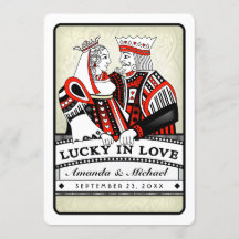 Lucky in Love - Samen met - Uitnodiging voor bruil