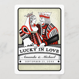 Lucky in Love - Samen met - Uitnodiging voor bruil
