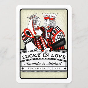Lucky in Love - Samen met - Uitnodiging voor bruil