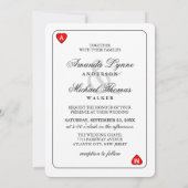 Lucky in Love - Samen met - Uitnodiging voor bruil (Achterkant)