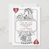 Lucky in Love Save the Date - 2 of Hearts (Voorkant)