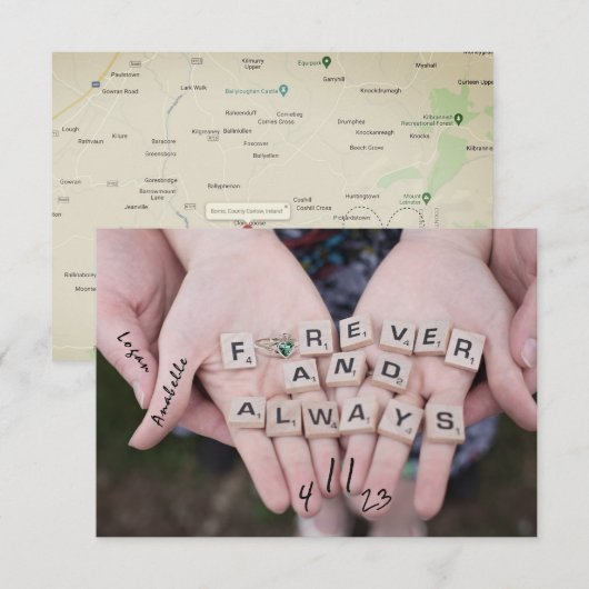 Lucky in Love Save the Dates Save the Date (Voorkant / Achterkant)