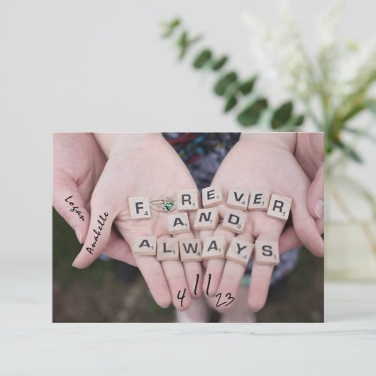 Lucky in Love Save the Dates Save the Date (Staand voorkant)