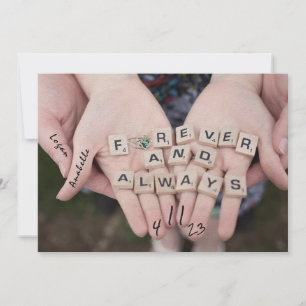 Lucky in Love Save the Dates Save the Date