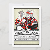 Lucky in Love - Schoppen Spades Spelen Kaart Wed I (Voorkant)