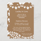 Lucky In Love St. Patrick's Day BABYShower KAART (Voorkant / Achterkant)