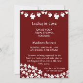 Lucky In Love St. Patrick's Day BABYShower KAART (Voorkant)