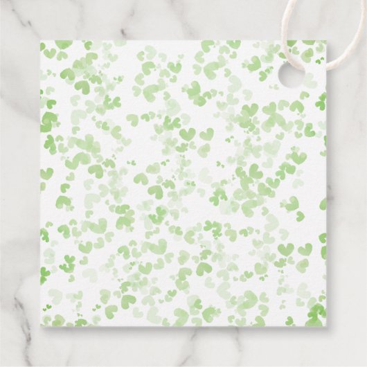 Lucky In Love St. Patrick's Day Vrijgezellenfeest Bedankjes Labels (Achterkant)