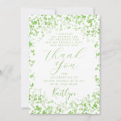 Lucky In Love St. Patrick's Day Vrijgezellenfeest Bedankkaart (Voorkant)