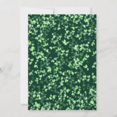 Lucky In Love St. Patrick's Day Vrijgezellenfeest Bedankkaart (Achterkant)