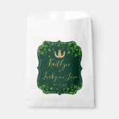 Lucky In Love St. Patrick's Day Vrijgezellenfeest Bedankzakje (Voorkant)