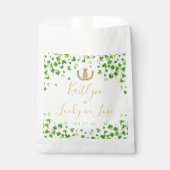 Lucky In Love St. Patrick's Day Vrijgezellenfeest Bedankzakje (Voorkant)