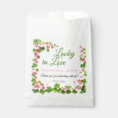 Lucky in Love St. Patrick's Day Vrijgezellenfeest Bedankzakje (Voorkant)