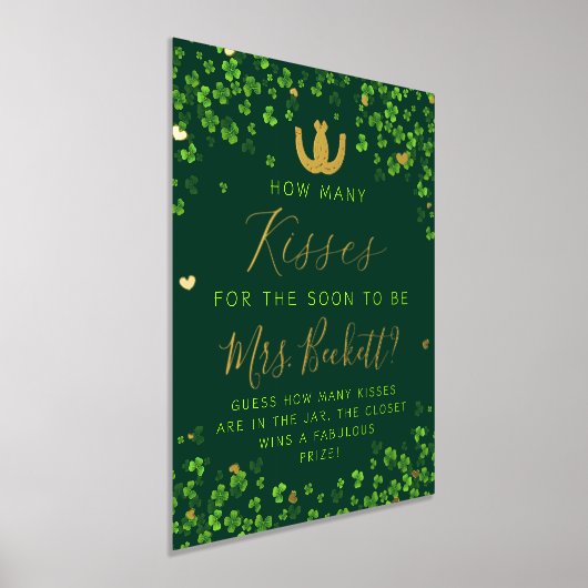 Lucky In Love St. Patrick's Day Vrijgezellenfeest  Folie Afdrukken (Laagn)