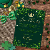 Lucky in Love St. Patrick's Day Vrijgezellenfeest  Folie Uitnodiging