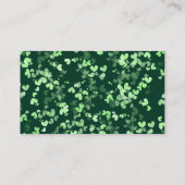 Lucky In Love St. Patrick's Day Vrijgezellenfeest  Informatiekaartje (Achterkant)