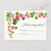 Lucky in Love St. Patrick's Day Vrijgezellenfeest  Informatiekaartje (Voorkant)