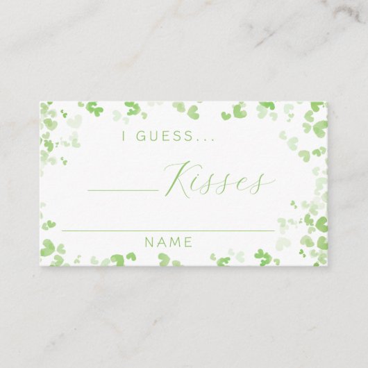 Lucky In Love St. Patrick's Day Vrijgezellenfeest Informatiekaartje (Voorkant)