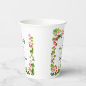 Lucky in Love St. Patrick's Day Vrijgezellenfeest Papieren Bekers (Links)