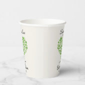 Lucky In Love St. Patrick's Day Vrijgezellenfeest Papieren Bekers (Rechts)