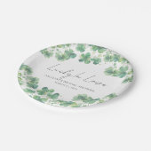 Lucky In Love St. Patrick's Day Vrijgezellenfeest Papieren Bordje (Gekanteld)