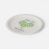 Lucky In Love St. Patrick's Day Vrijgezellenfeest Papieren Bordje (Gekanteld)