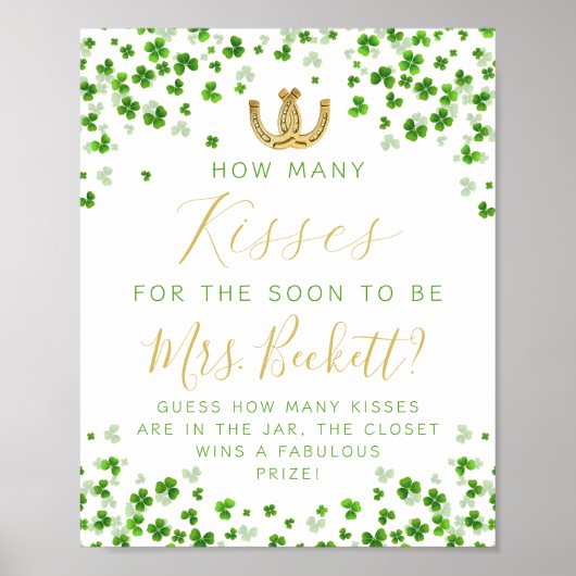 Lucky In Love St. Patrick's Day Vrijgezellenfeest  Poster (Voorkant)