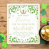 Lucky In Love St. Patrick's Day Vrijgezellenfeest Poster